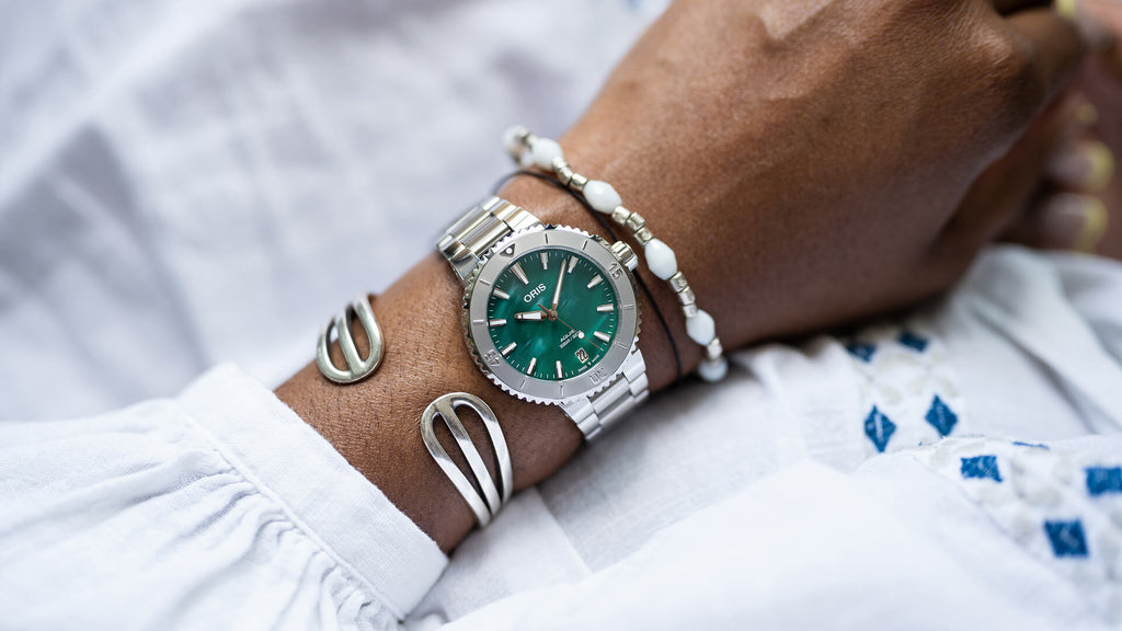 Oris x Bracenet Aquis Date 36.5mm