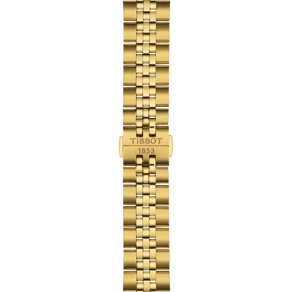 TISSOT BALLADE BLACK DIAL QUARTZ GOLD PVD 40mm