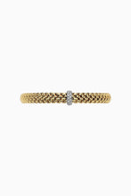 Load image into Gallery viewer, Fope Vendome Yellow Gold Bracelet with Diamonds