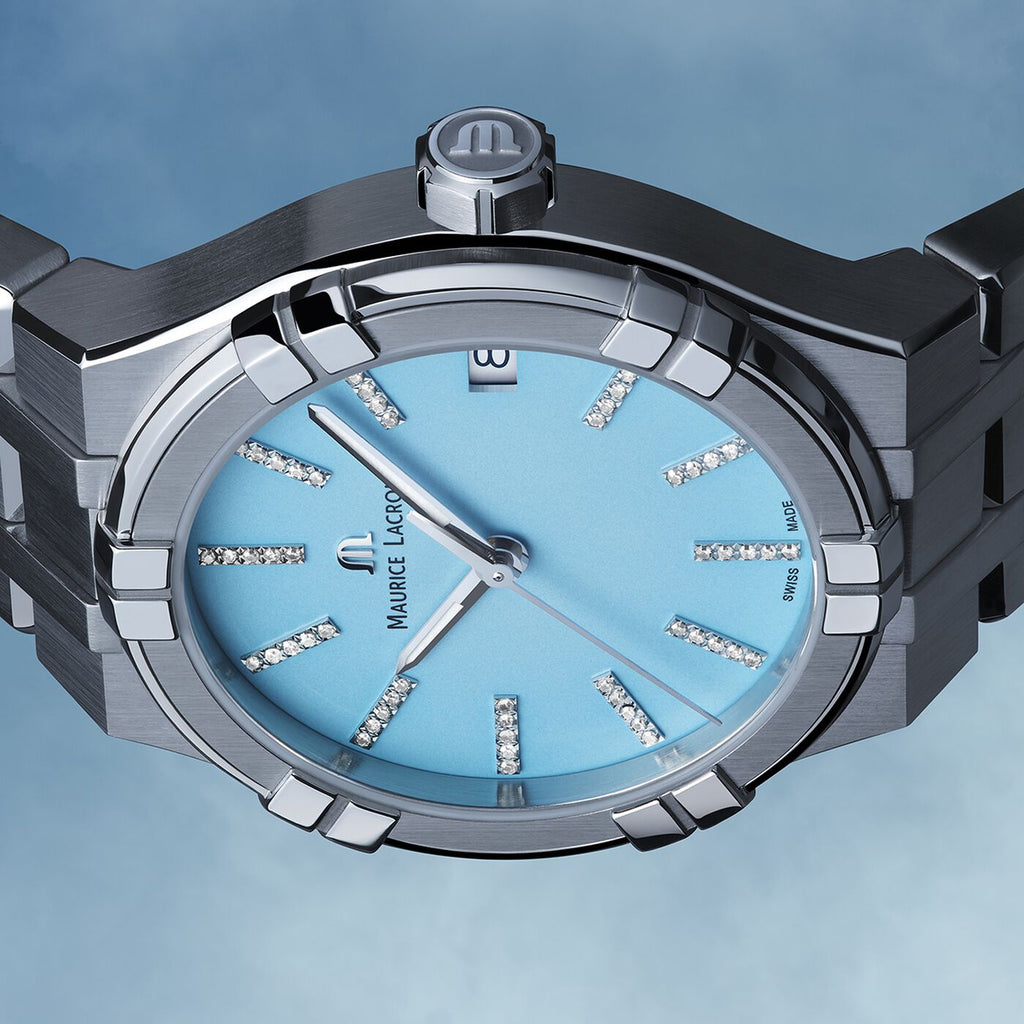 Maurice Lacroix AIKON QUARTZ COLOURS SPECIAL EDITION LIGHT BLUE