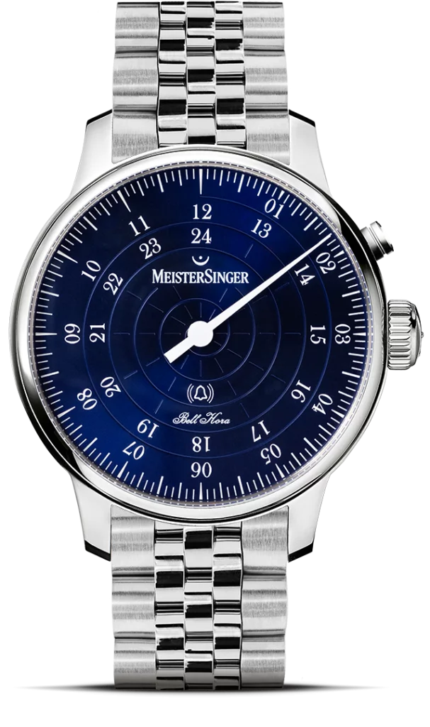 MeisterSinger Bell Hora Blue & Gold