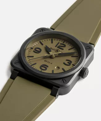 BELL & ROSS BR 03A MILITARY CERAMIC 41mm