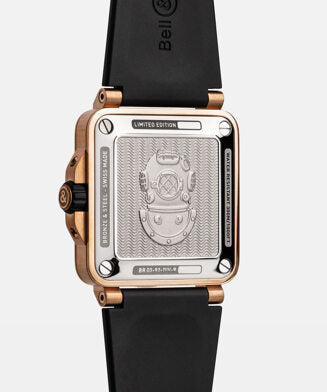 BELL & ROSS BR 03-92 DIVER BRONZE BLACK & GREEN LIMITED EDITION