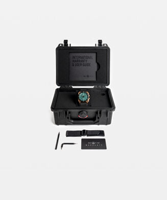 BELL & ROSS BR 03-92 DIVER BRONZE BLACK & GREEN LIMITED EDITION