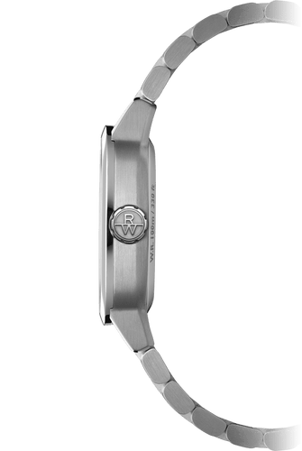 Raymond Weil Freelancer Calibre RW1212 Square Open Heart Green on Bracelet