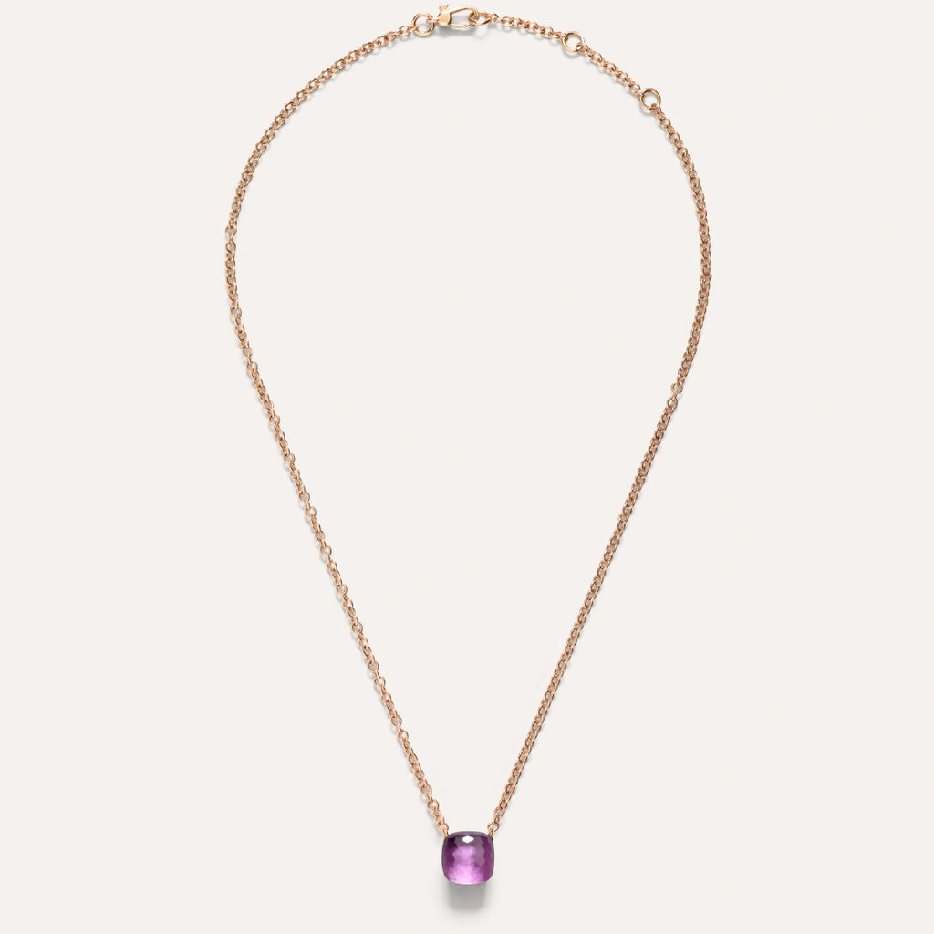 Pomellato Nudo Petit Necklace with Pendant -Amethyst