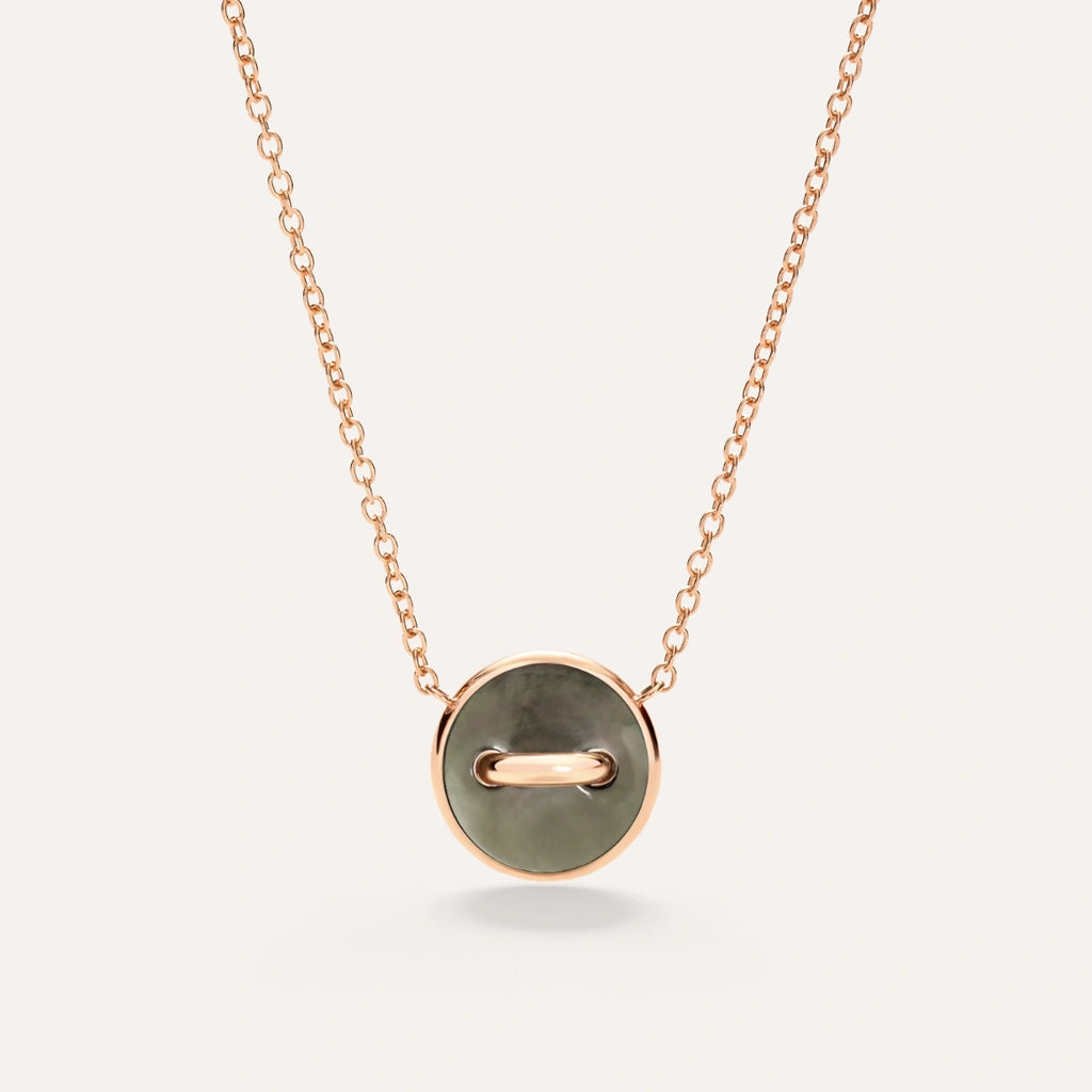 Pomellato Pom Pom Dot Necklace with MOP pendant
