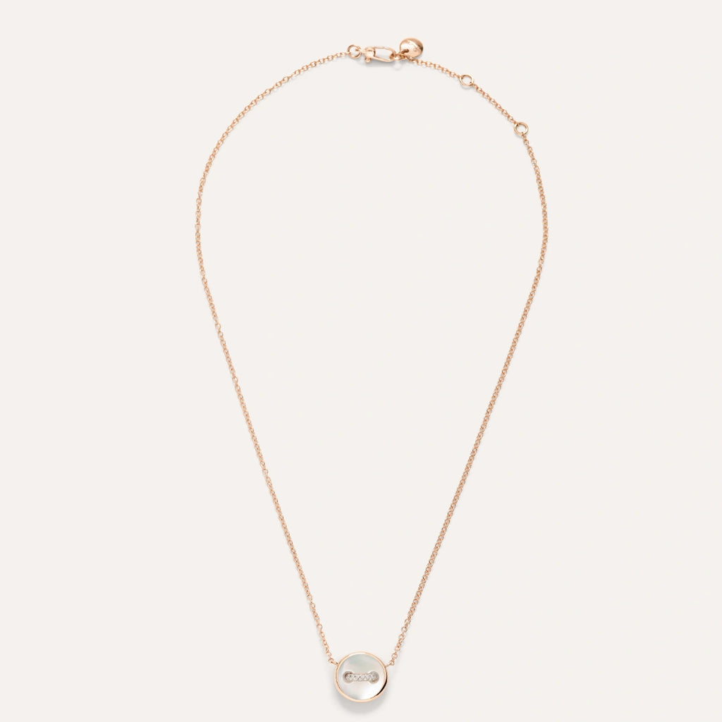 Pomellato Pom Pom Dot Necklace with MOP pendant