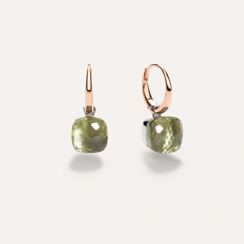 Pomellato Nudo Petit Earrings -Prasiolite