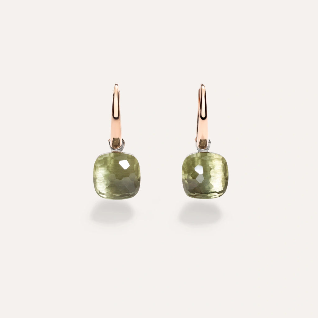 Pomellato Nudo Petit Earrings -Prasiolite
