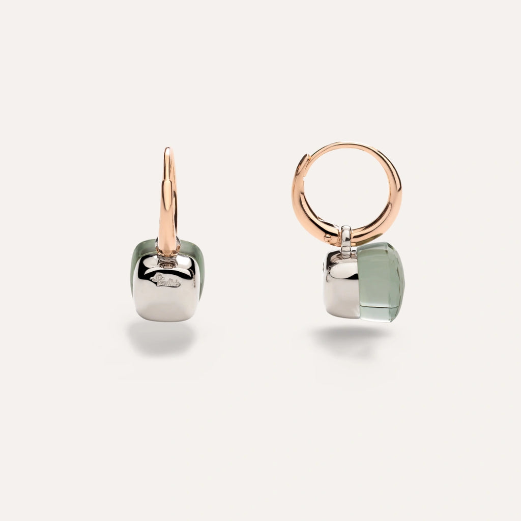 Pomellato Nudo Petit Earrings -Prasiolite
