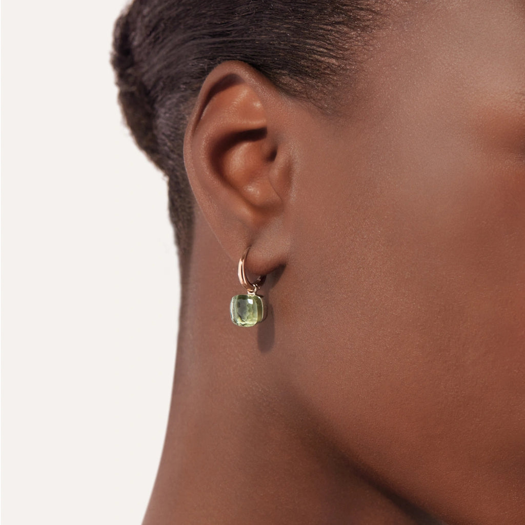 Pomellato Nudo Petit Earrings -Prasiolite