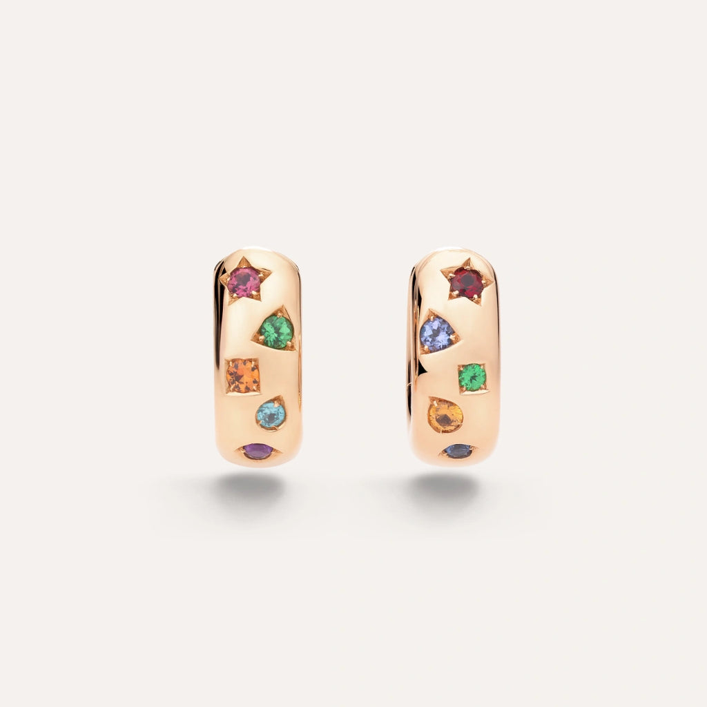 Pomellato Iconica Earrings Multi Gem