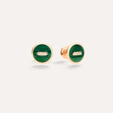 Pomellato Pom Pom Dot Earrings with Malachites