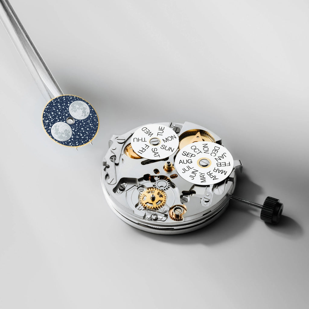 Raymond Weil Freelancer Complete Calendar Dune Sunray Dial Watch RG PVD -Brown Leather Strap