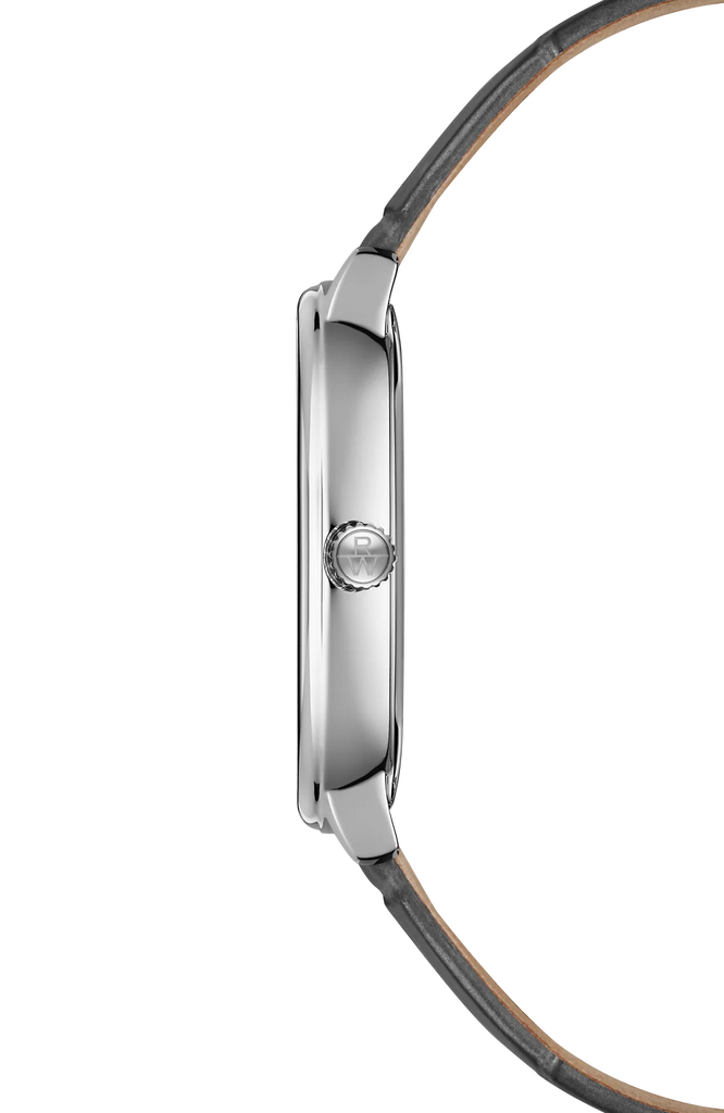 Raymond Weil Toccata Heritage Manual Winding Silver Dial on Leather -33mm x 38mm