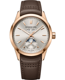 Raymond Weil Freelancer Complete Calendar Dune Sunray Dial Watch RG PVD -Brown Leather Strap
