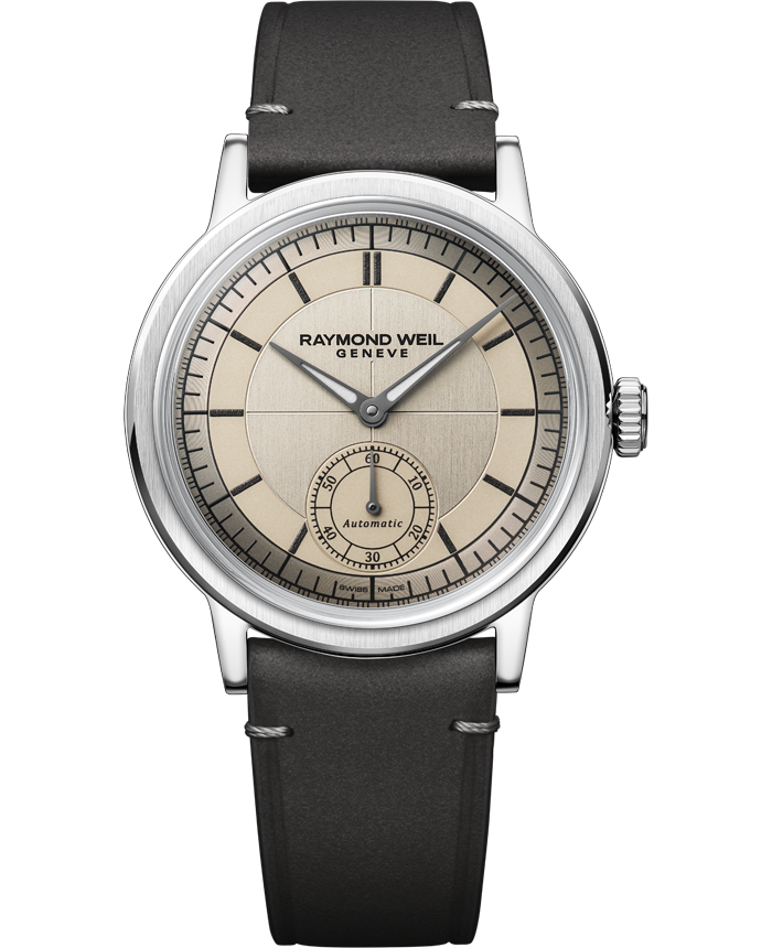 Raymond Weil Millesime Men's Automatic Small Seconds Champagne Sector Dial 39.5mm