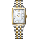Raymond Weil Toccata 2 Tones YG Quartz Watch 22.6 x 28.1 mm MOP Dial