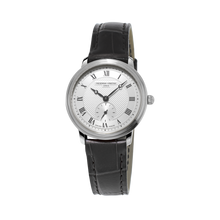 Load image into Gallery viewer, Frederique Constant Classics Slimline Quartz Silver Dial on Leather