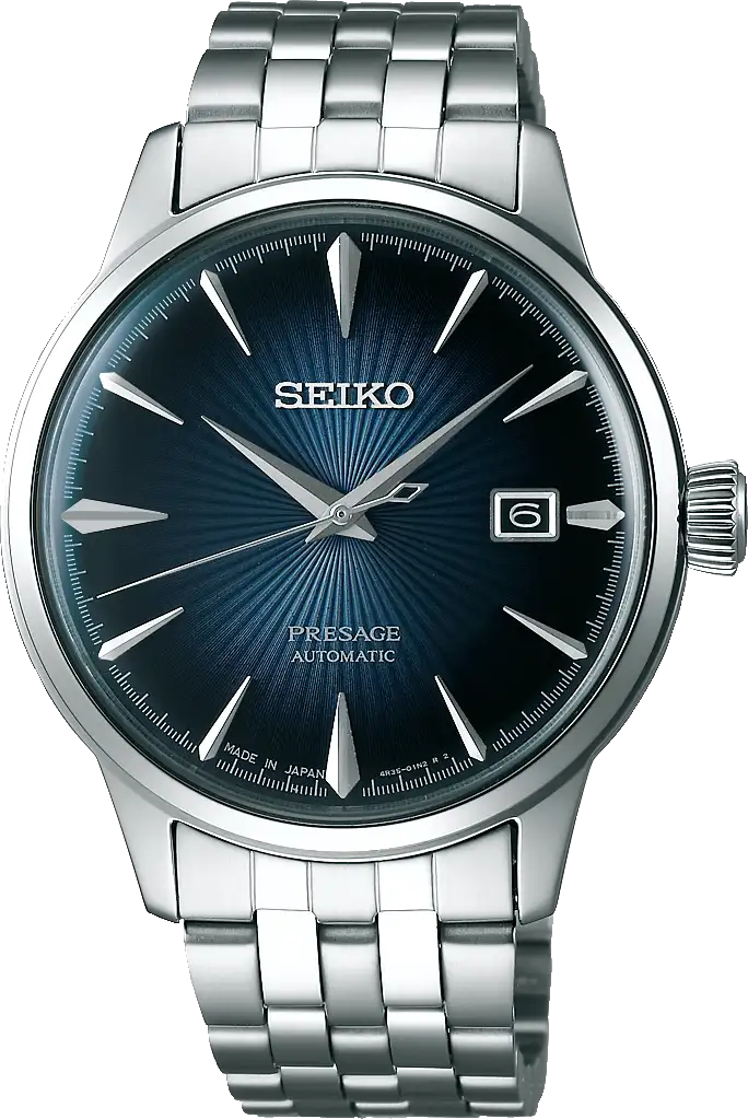 Seiko Presage Cocktail  Time Blue Watch SRPB41J