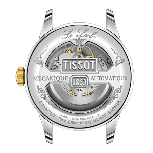 TISSOT LE LOCLE POWERMATIC 80 YG 2 TONES BRACELET