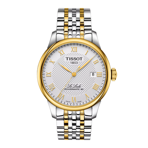 TISSOT LE LOCLE POWERMATIC 80 YG 2 TONES BRACELET
