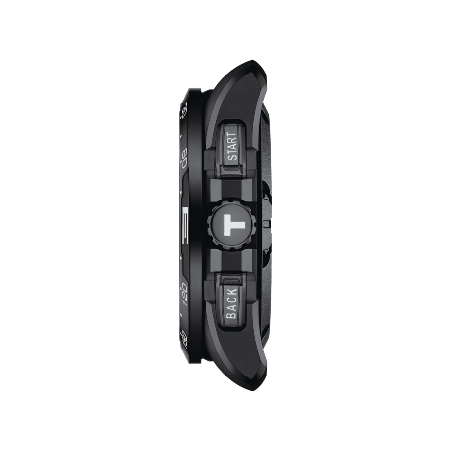 TISSOT T-TOUCH CONNECT SOLAR TITANIUM BLACK PVD ON BLACK RUBBER