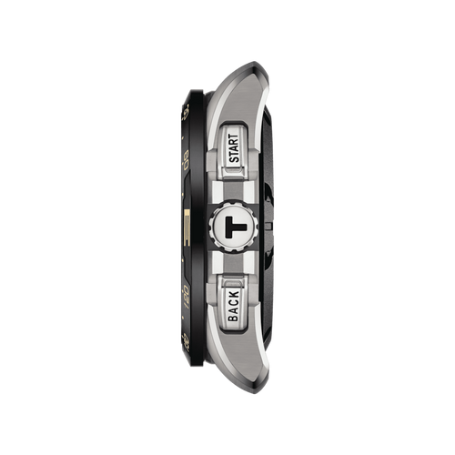 TISSOT T-TOUCH CONNECT SOLAR TITANIUM ON BEIGE TEXTILE STRAP