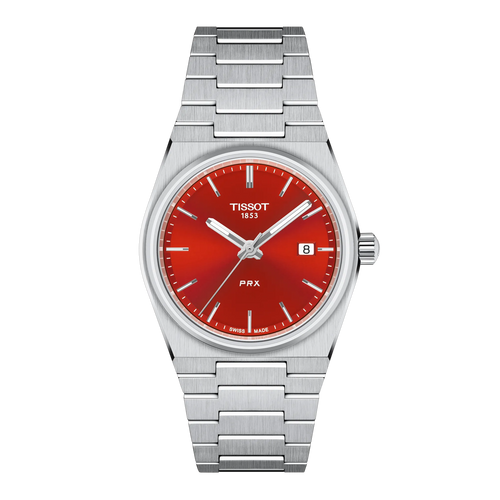 TISSOT PRX QUARTZ RED 35MM