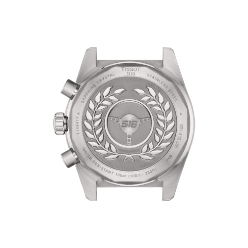 TISSOT PR516 CHRONOGRAPH QUARTZ BLUE ON BRACELET