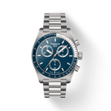 TISSOT PR516 CHRONOGRAPH QUARTZ BLUE ON BRACELET