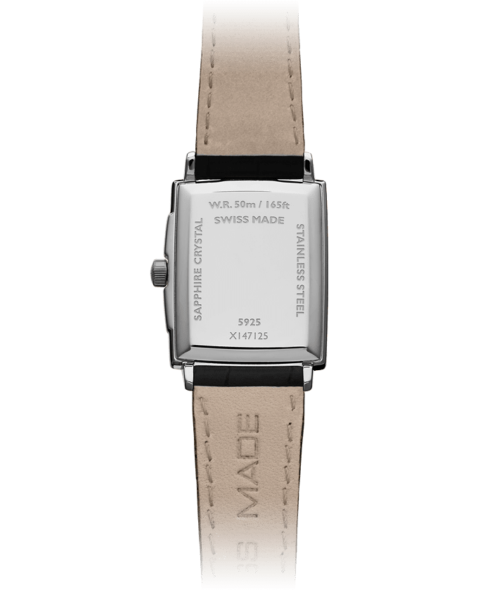 Raymond Weil Toccata Quartz 22.6 x 28.1 mm White Dial on Leather