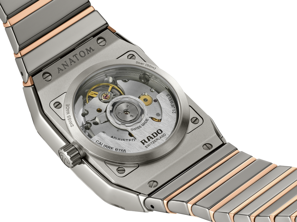Rado Anatom Automatic Plasma High-Tech Grey Ceramic, Stainless steel / RG PVD
