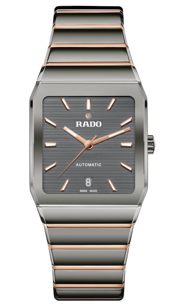 Rado Anatom Automatic Plasma High-Tech Grey Ceramic, Stainless steel / RG PVD