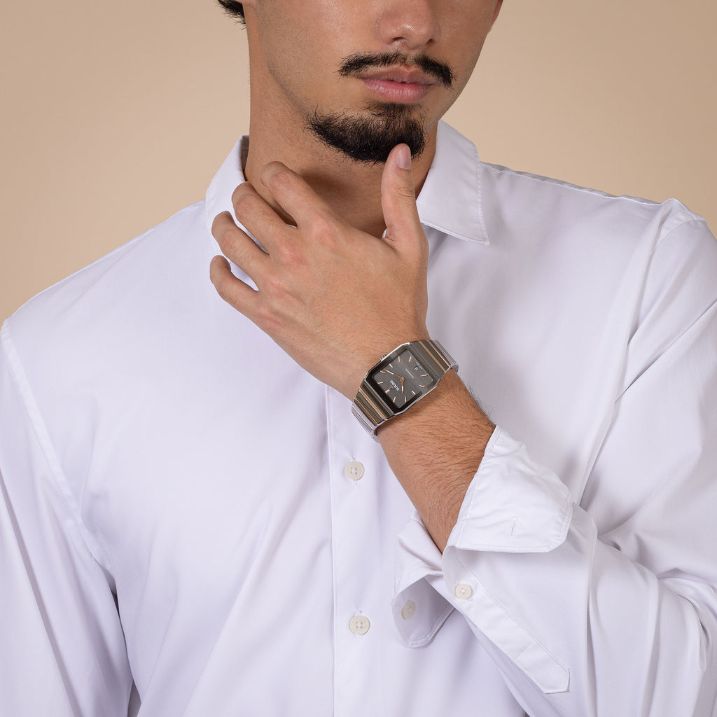 Rado Anatom Automatic Plasma High-Tech Grey Ceramic, Stainless steel / RG PVD