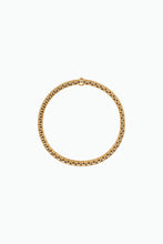 Load image into Gallery viewer, Fope Panorama Yellow Gold Bracelet with a White Diamond