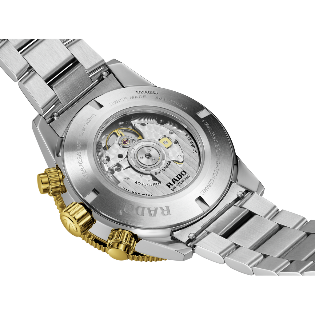 Rado Captain Cook Automatic Chronograph Green 2 Tones