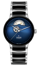 Load image into Gallery viewer, Rado Centrix Automatic Open Heart Blue Steel