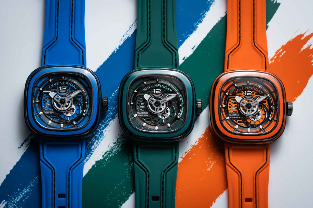 SevenFriday PS3/03 ORANGE CARBON