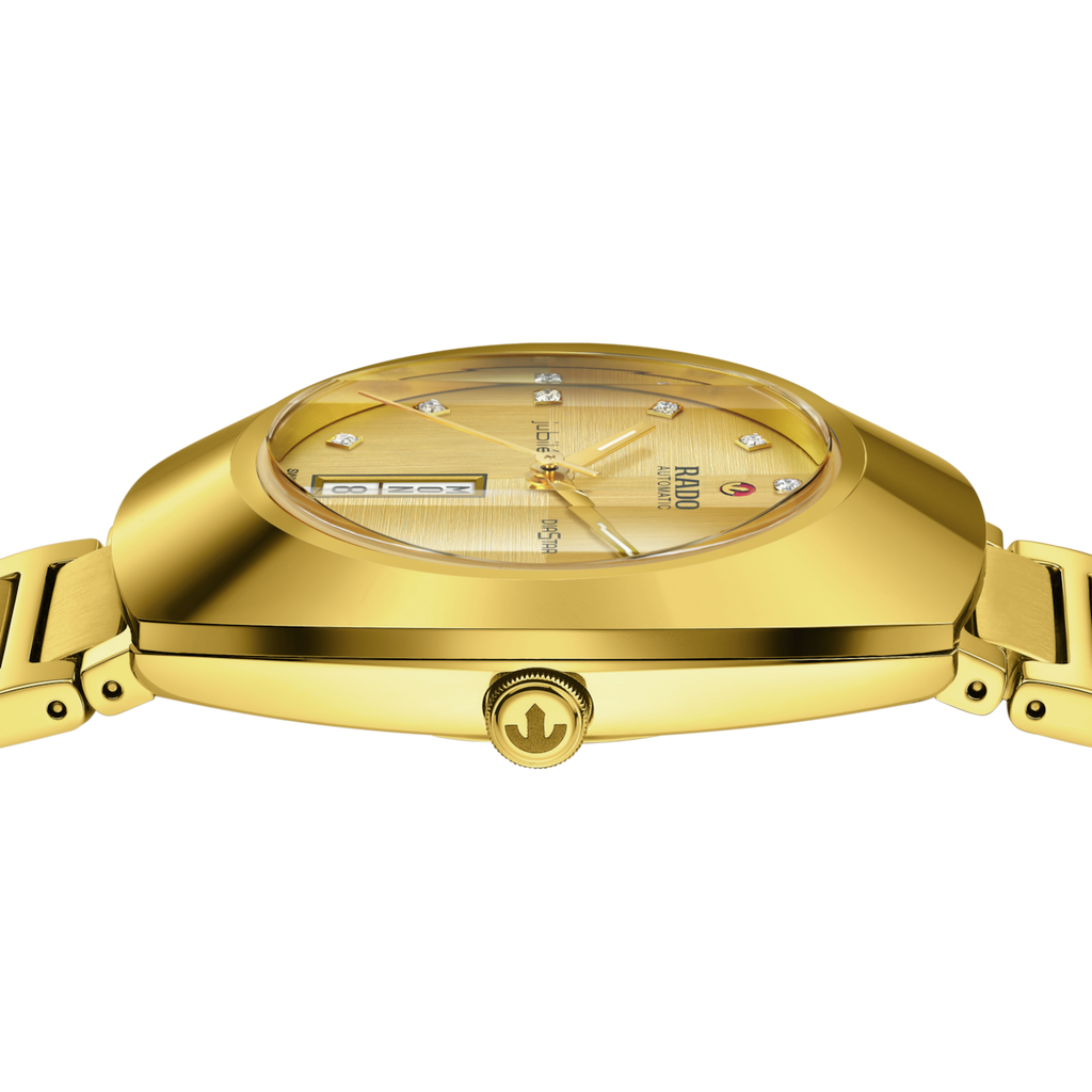Rado DiaStar Original Automatic Diamonds YG PVD 38mm