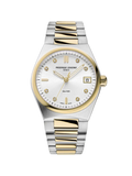 FREDERIQUE CONSTANT HIGHLIFE LADIES QUARTZ SILVER DIAMOND 2 TONES YG BRACELET