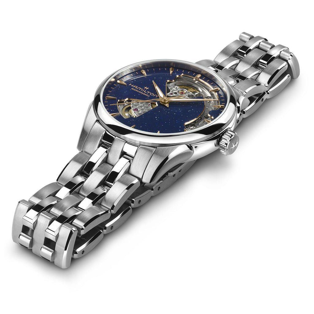 Hamilton Jazzmaster Open Heart Lady Auto 36mm -Blue