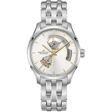 Hamilton Jazzmaster Open Heart Silver Auto on Bracelet 40mm