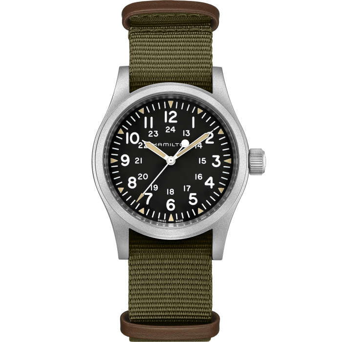 Hamilton Khaki Field Mechanical 38mm on Nato