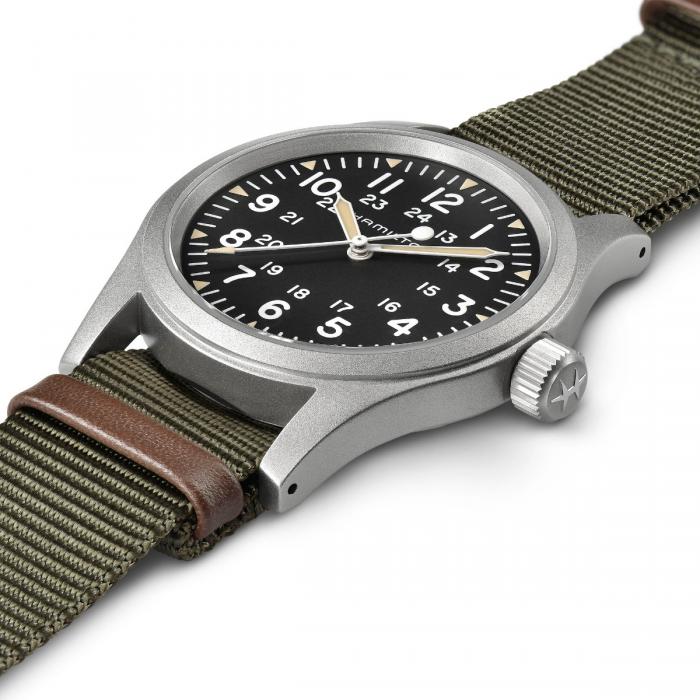 Hamilton Khaki Field Mechanical 38mm on Nato