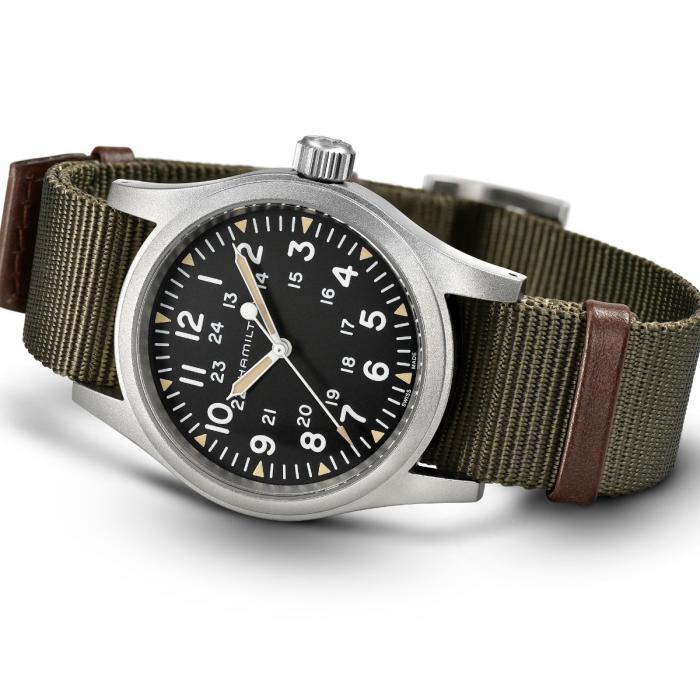 Hamilton Khaki Field Mechanical 38mm on Nato