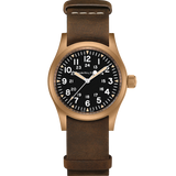 Hamilton Khaki Field Mechanical Bronze on Leather