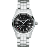 Hamilton Khaki Field Automatic Black 38mm on Bracelet