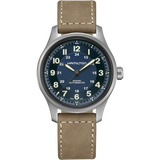 Hamilton Khaki Field Titanium Auto Blue 42mm